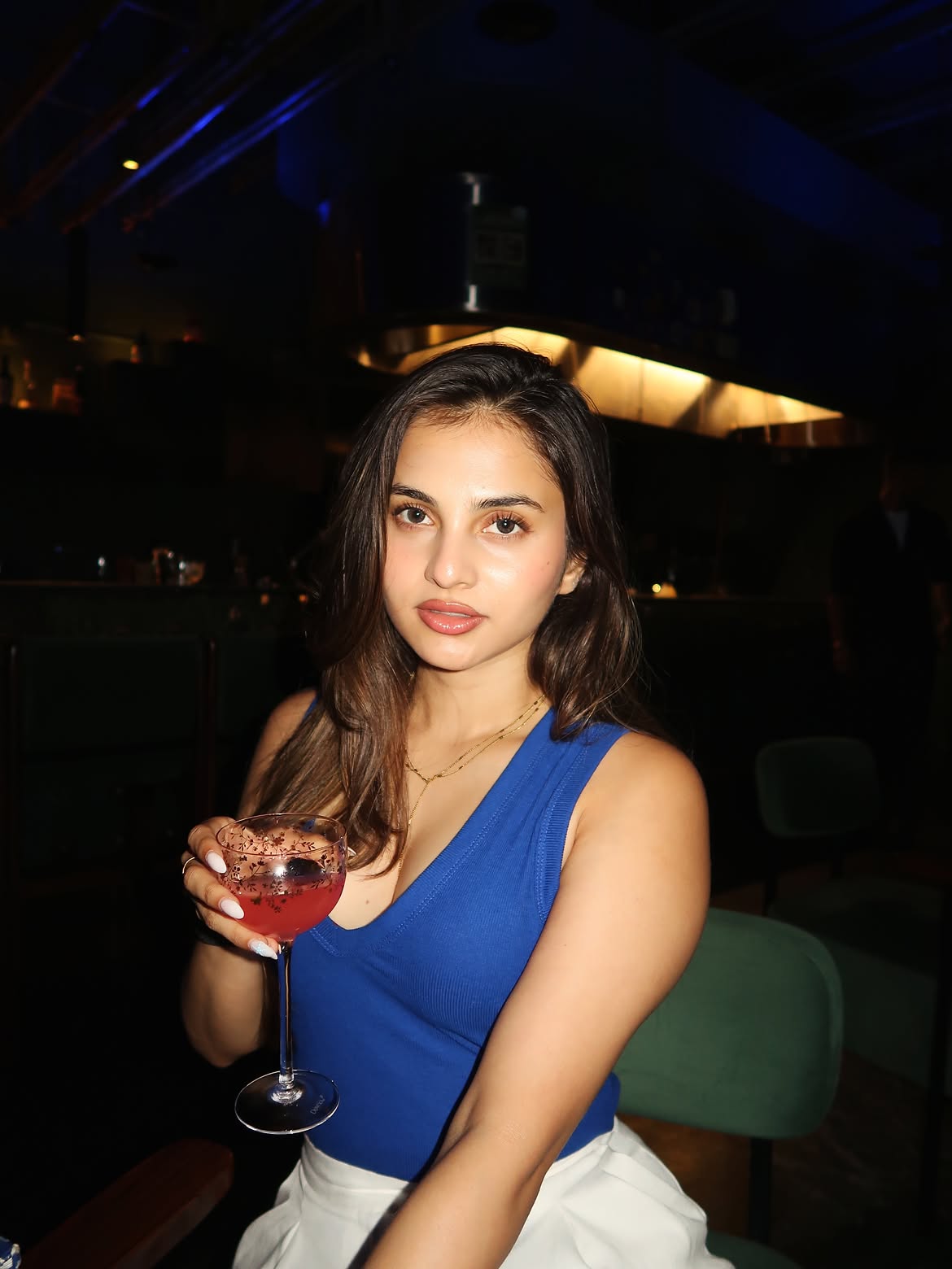 Sai Ramya Carries Blue With Effortless Attitude!