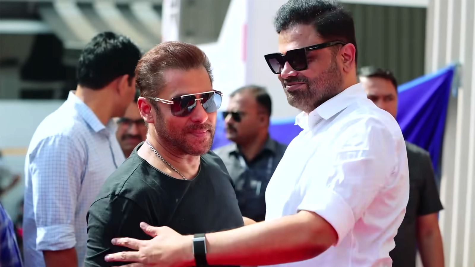Salman Khan in Monster film look