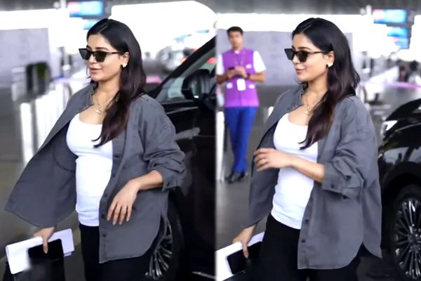 Samantha Ruth Prabhu at the airport