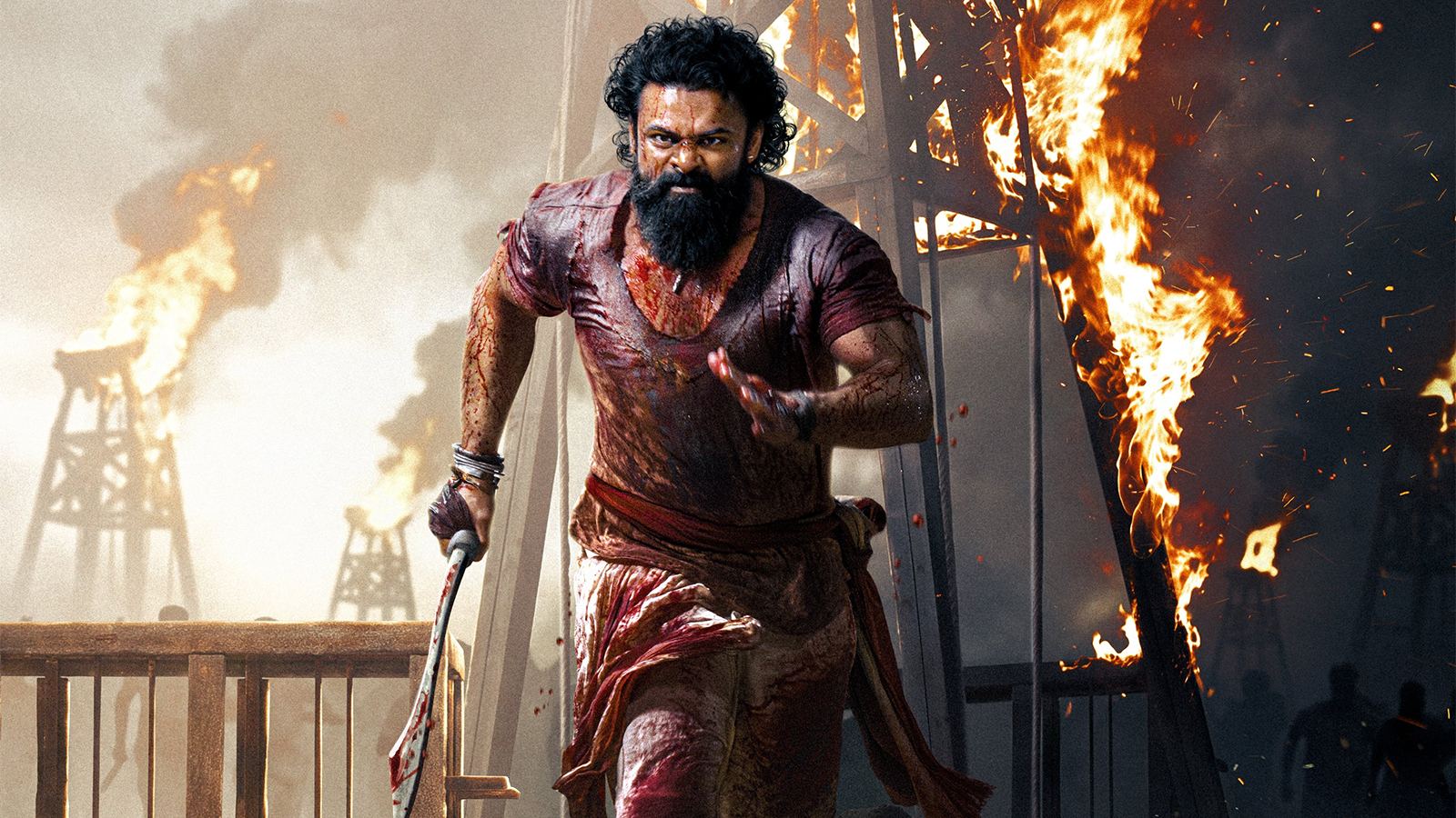 Sai Durgha Tej in Sambarala Yeti Gattu poster