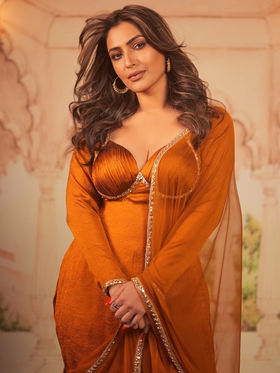 Shivangi Verma In Bold Ethnic Glam Pose Today
