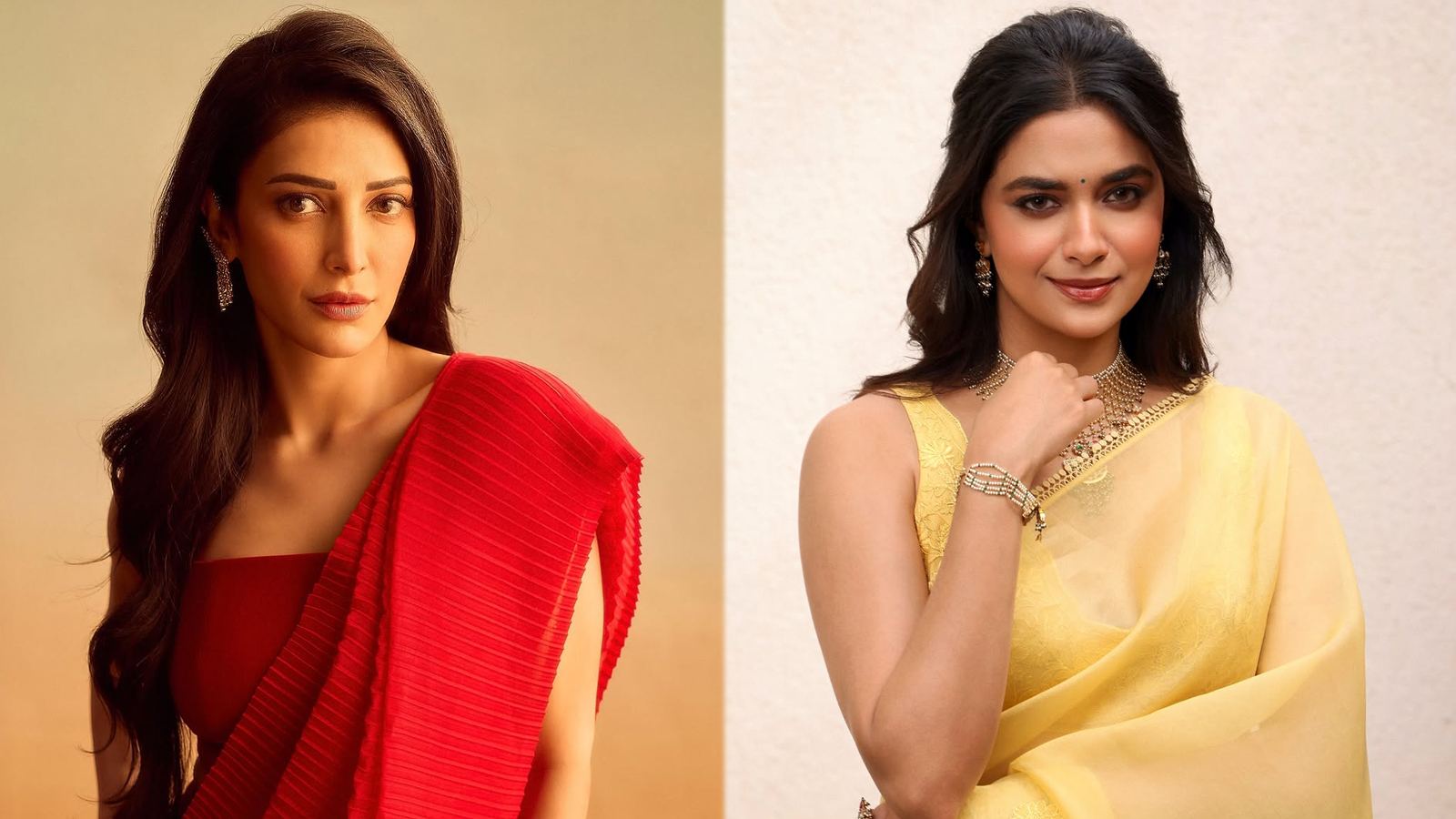 Shruti Haasan Keerthy Suresh in The Paradise update