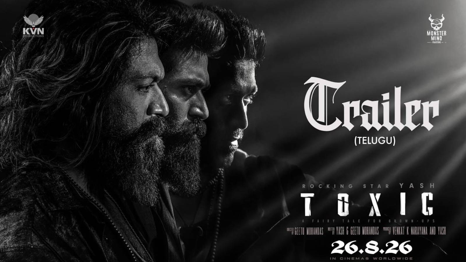Toxic Trailer: Yash One-Man Show