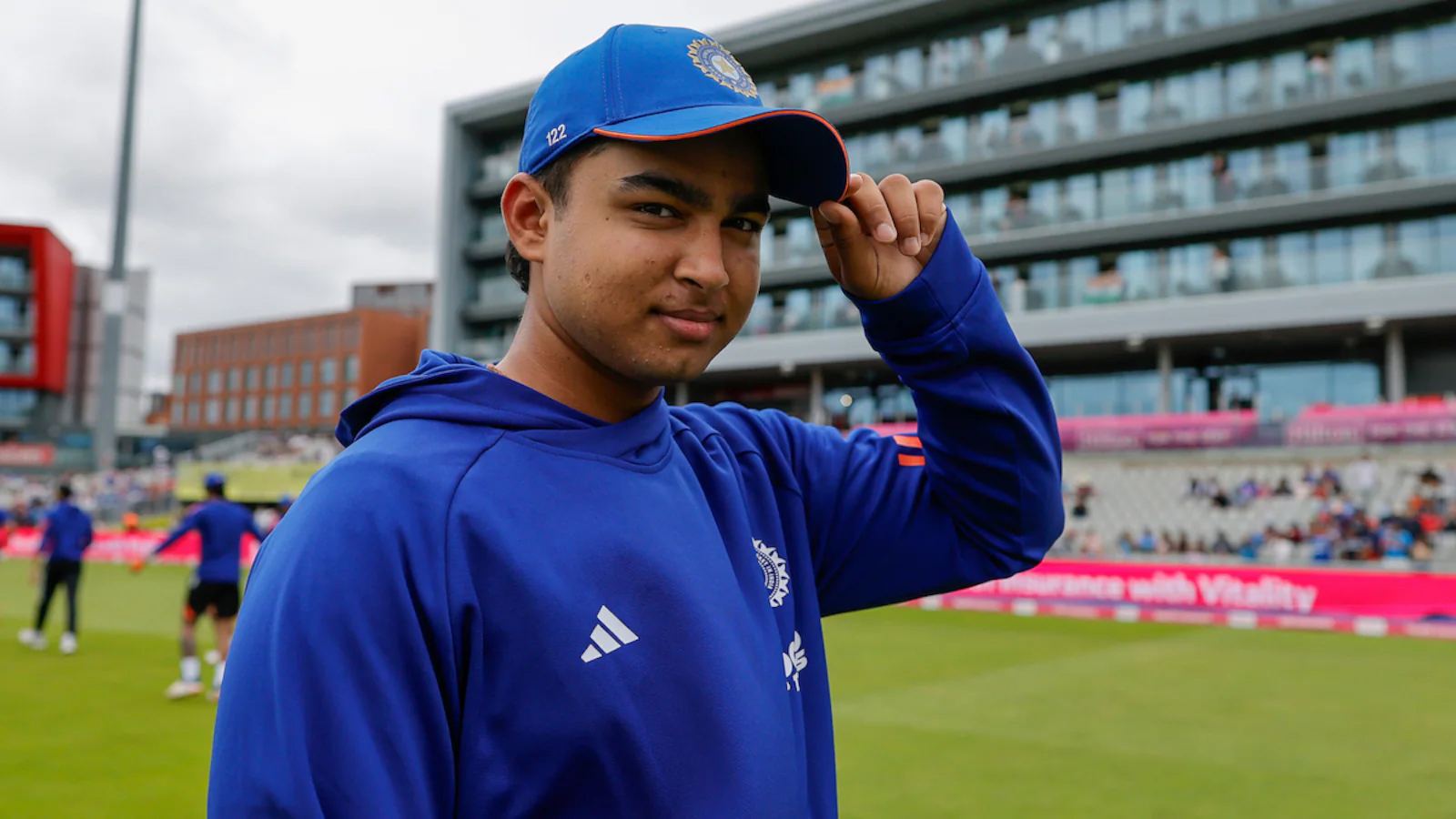 Vaibhav Sooryavanshi begins red-ball test