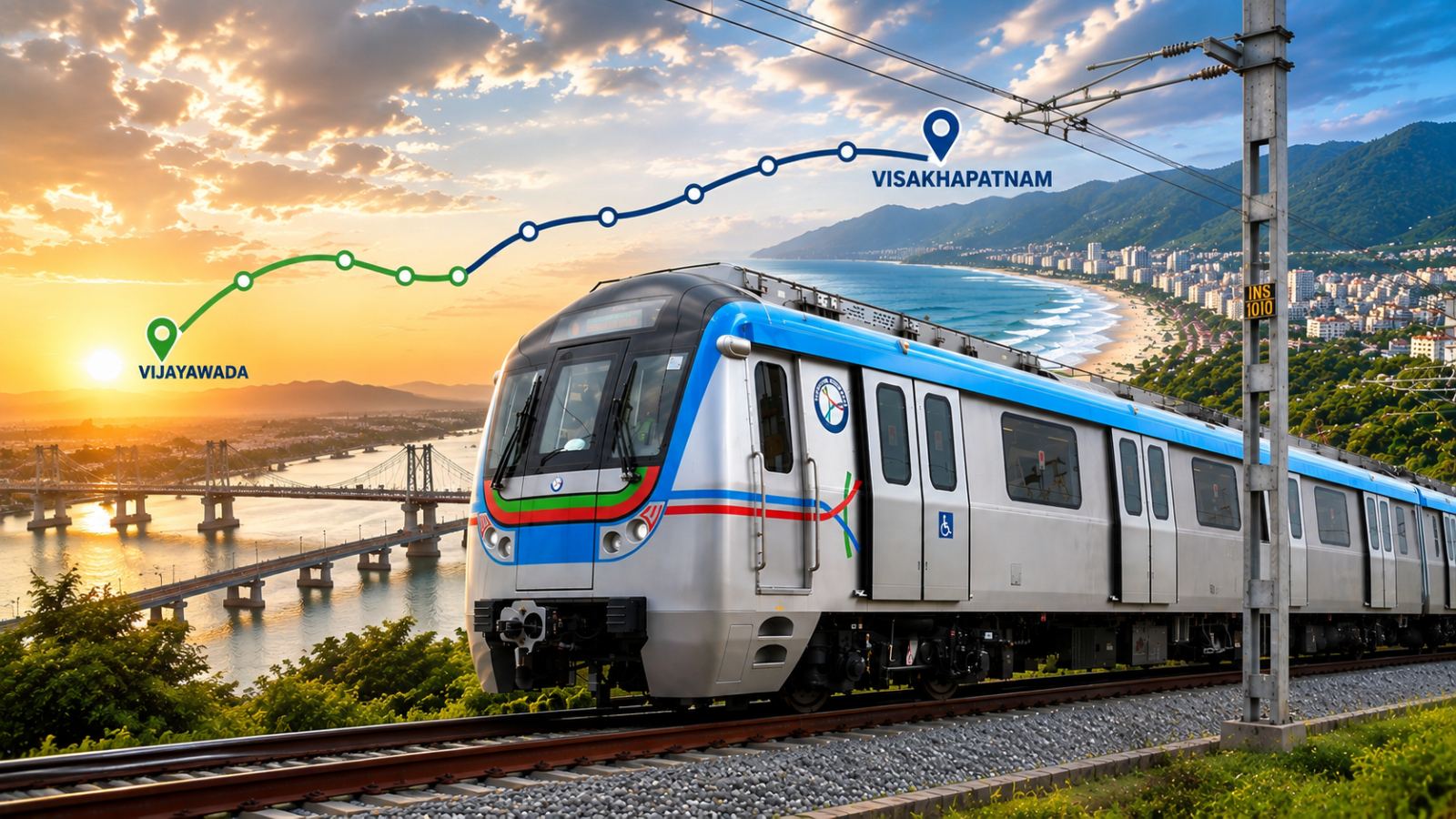 Visakhapatnam Vijayawada Metro projects