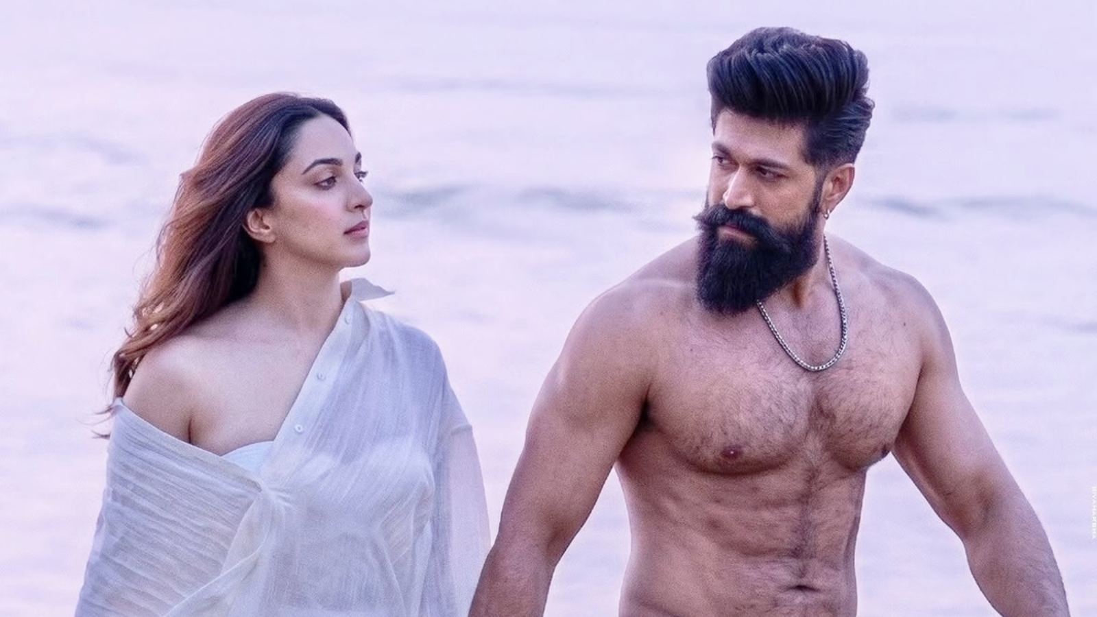 Yash and Kiara Advani in Toxic