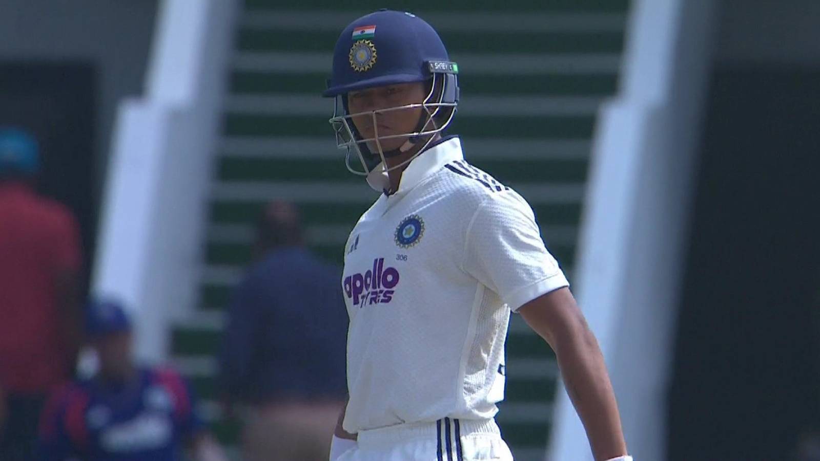 Yashasvi Jaiswal batting in Test cricket