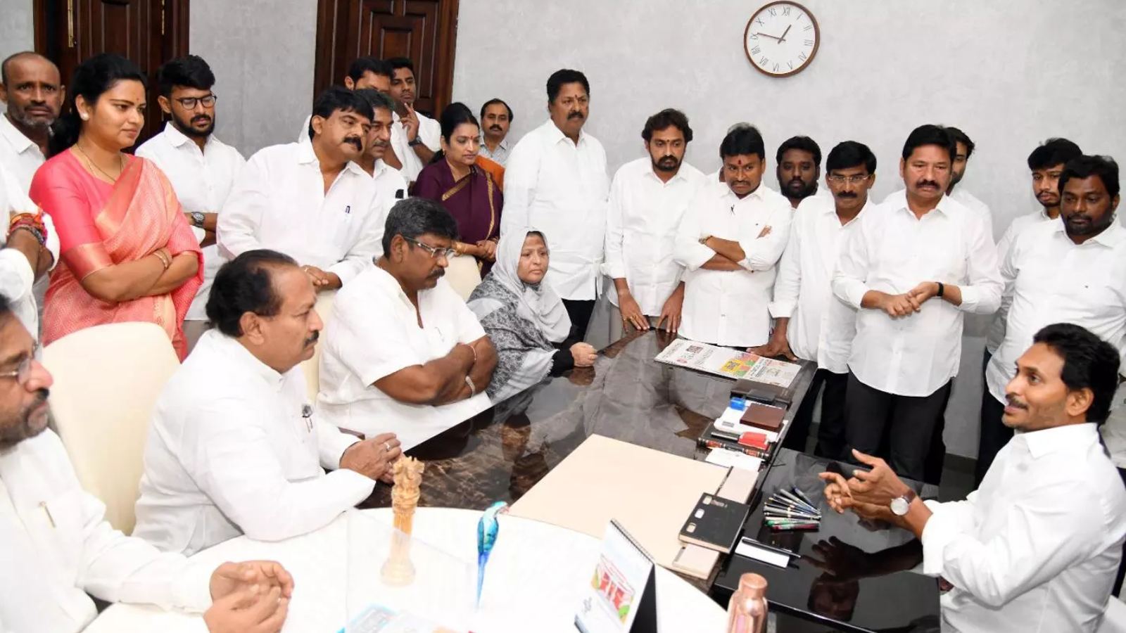 YS Jagan Mohan Reddy and YSRCP local elections debate in Andhra Pradesh