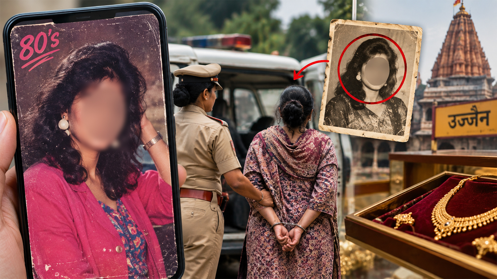 80s Trend Backfires: Woman Thief Trapped After 45 Years