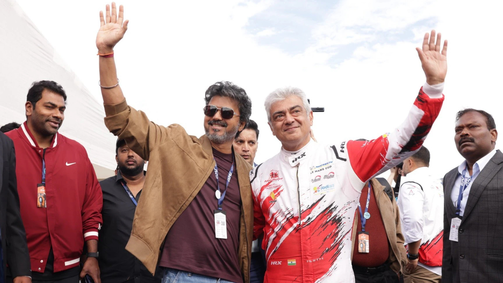 Ajith Kumar during his car racing career