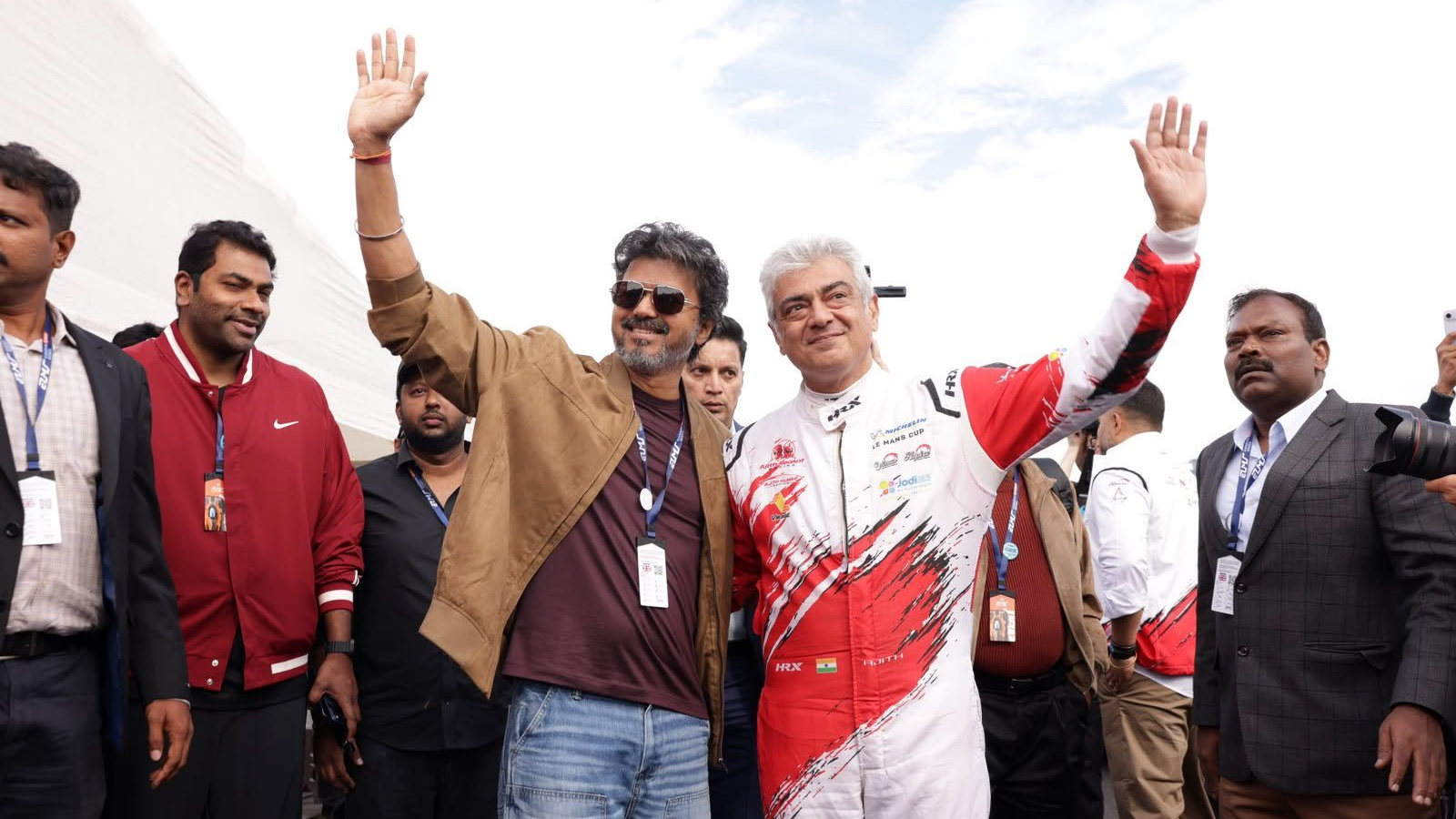 Ajith Kumar and Vijay meeting in London