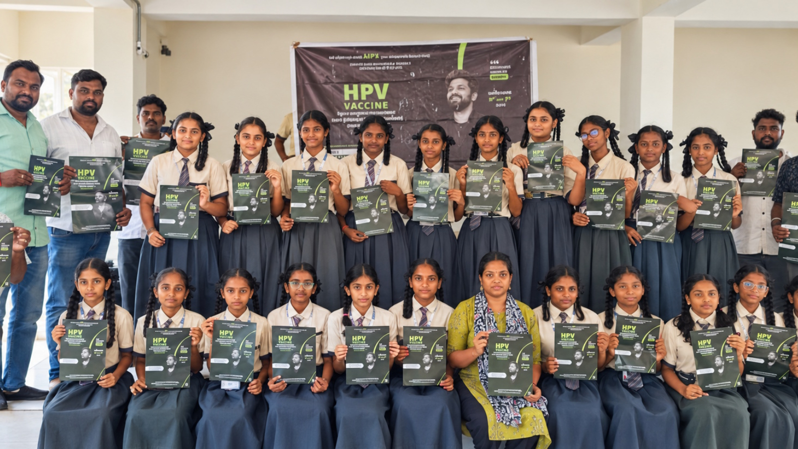 Allu Arjun Fans Promote HPV Awareness Among 3 Lakh Girls