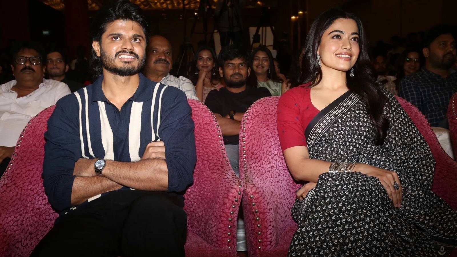 Anand Deverakonda and Rashmika Mandanna Epic