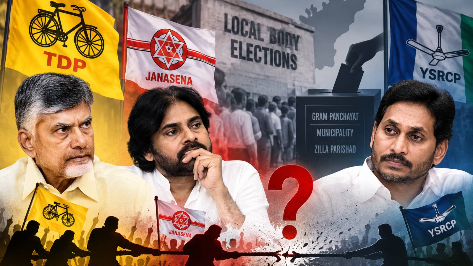 కూటమిలో కుమ్ములాటలు....వైసీపీ లో ఆశలు రేపుతున్నదెవరు.?