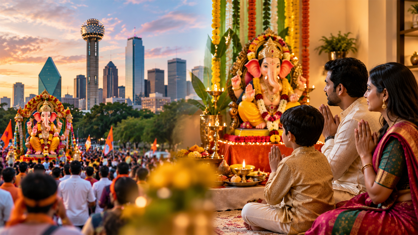 Dallas Ganesh Chaturthi celebration advisory