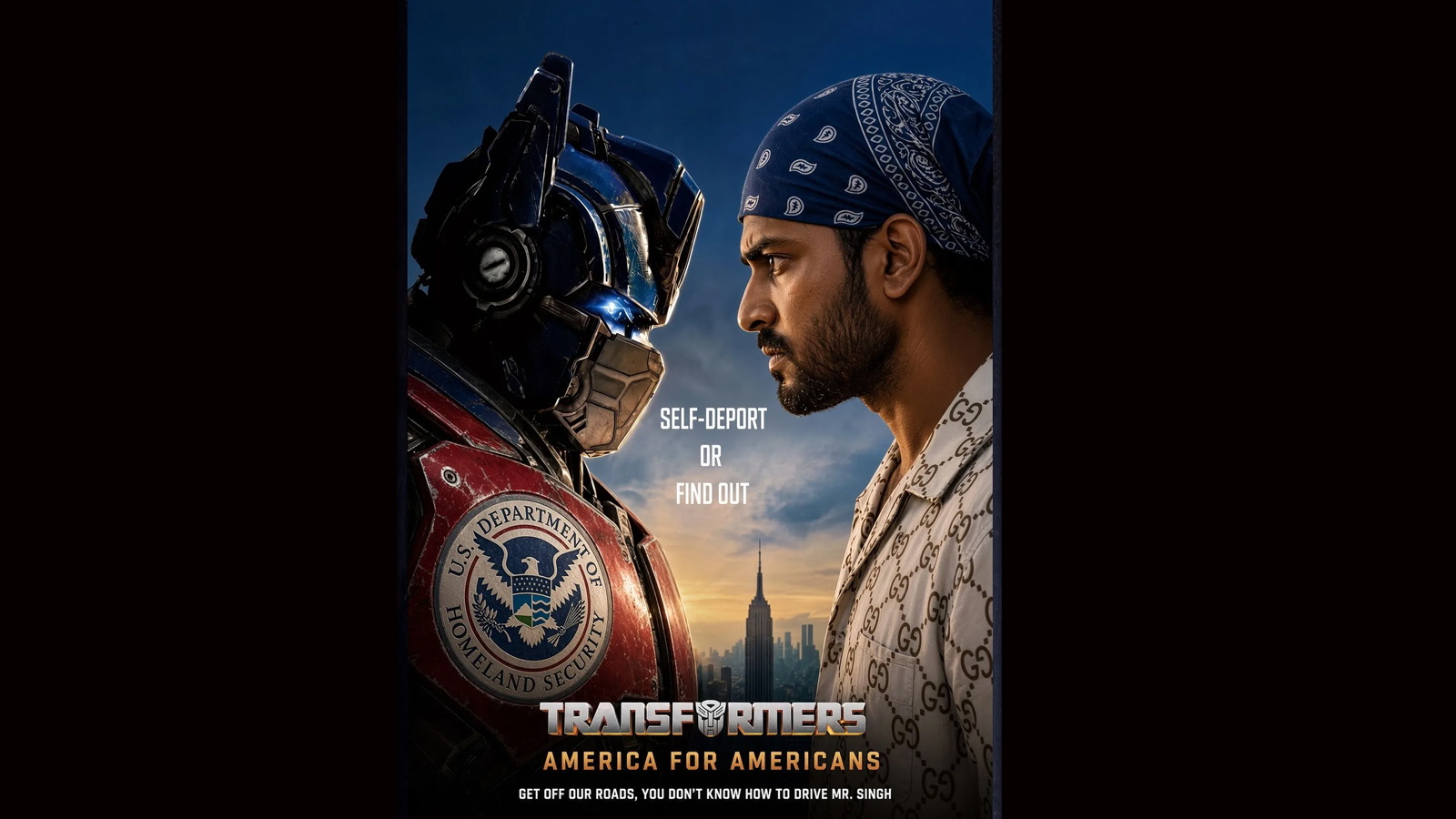 DHS Hates Indians? Racist Poster Sparks Outrage