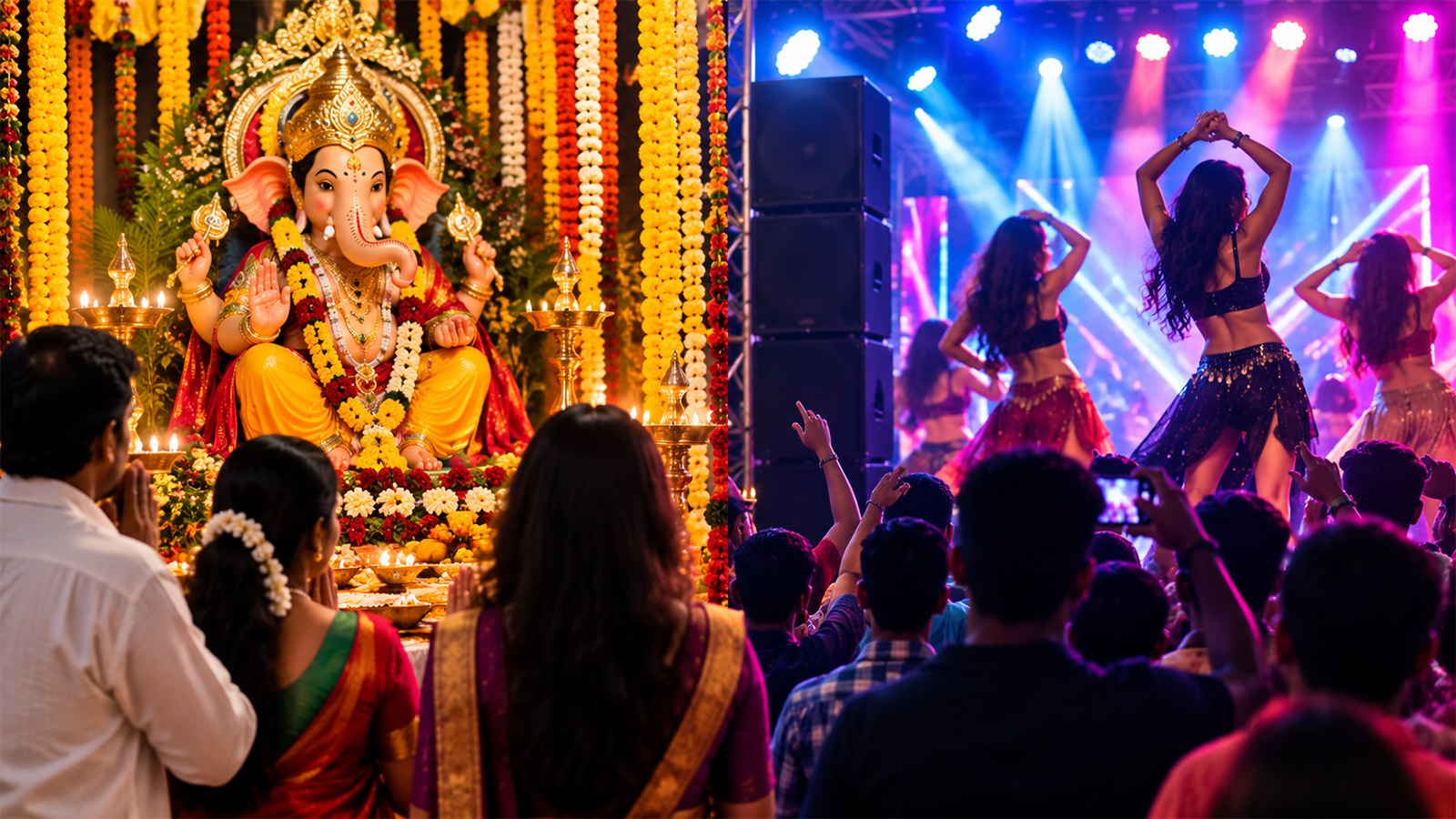Ganesh Chaturthi pandal celebration concerns
