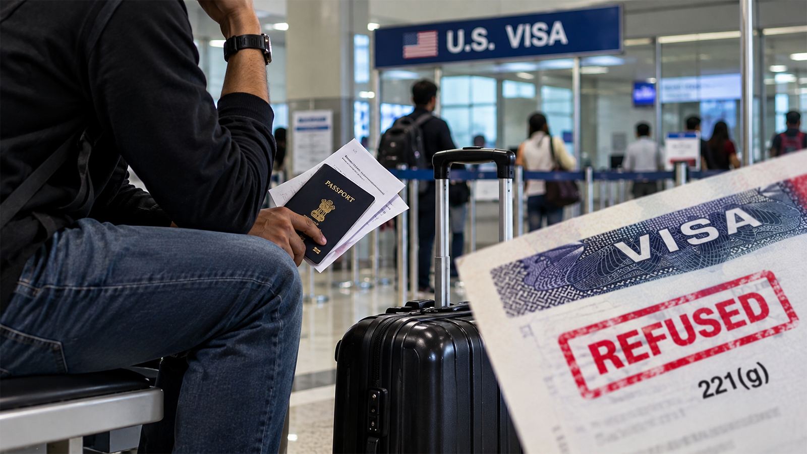 H-1B 221(g) visa refusal in India