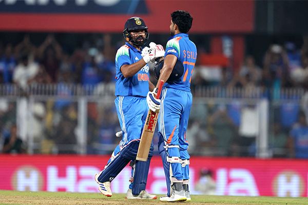 Gill and Rohit power India record ODI chase