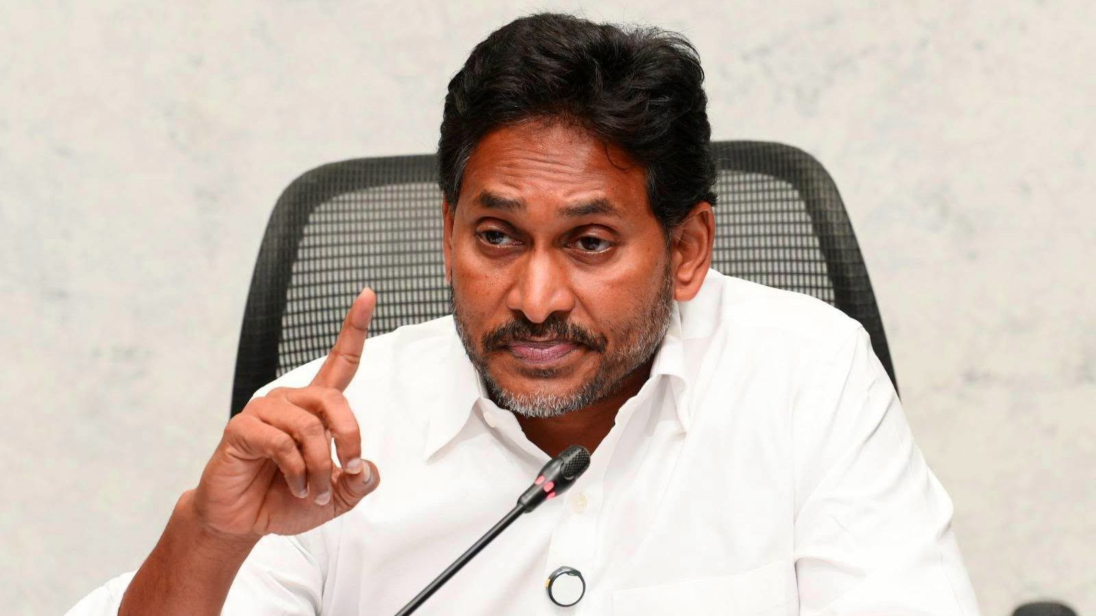 YS Jagan during a visit to Pulivendula
