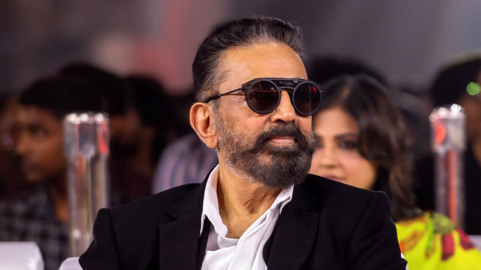 Kamal Haasan with SU Arun Kumar for movie look test