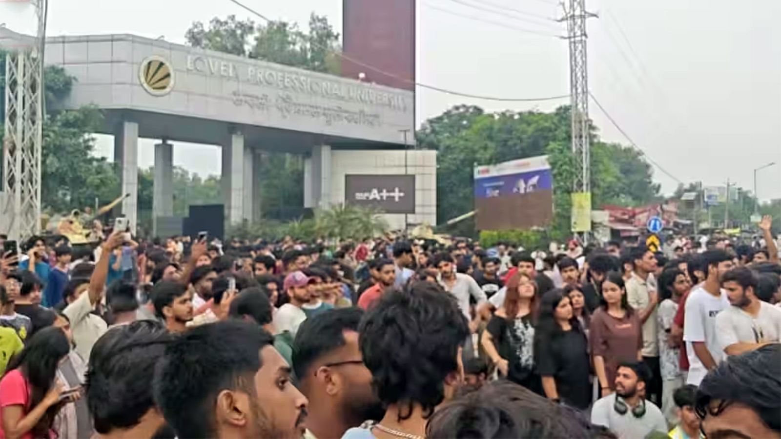LPU students protest over viral claims