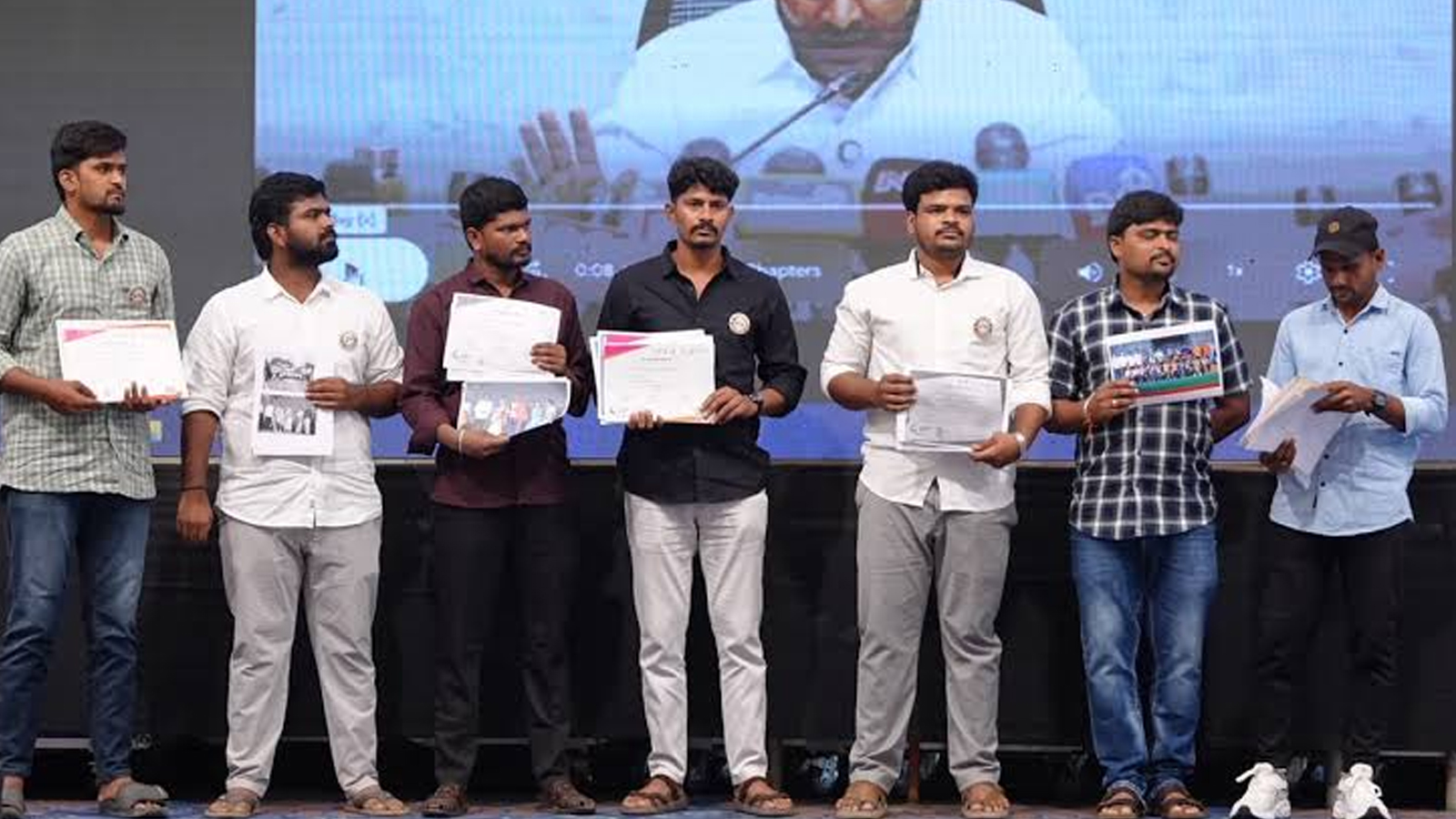 Mega DSC sports quota teachers in Vijayawada