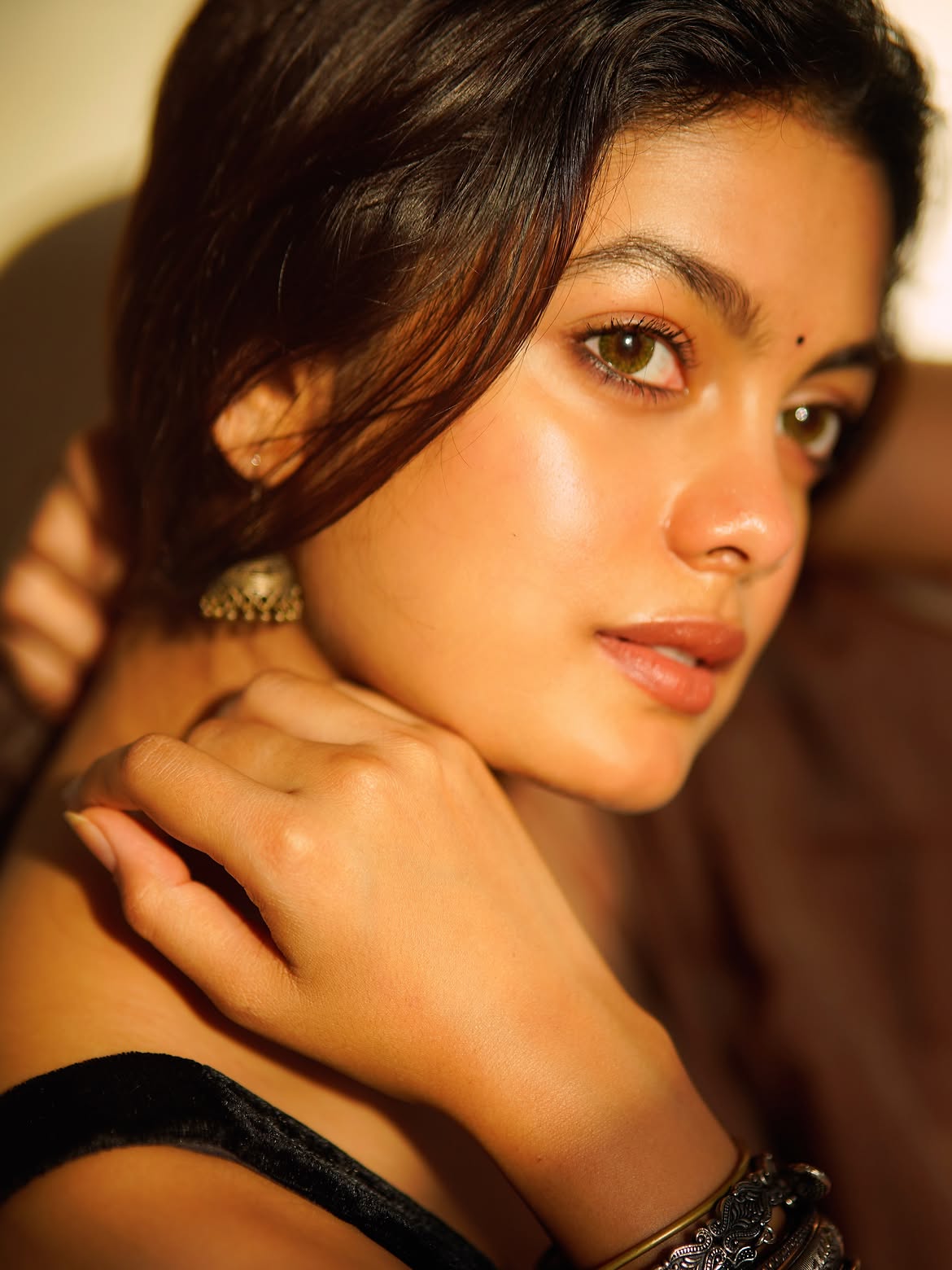 Moumita Exudes Spicy Oomph With Oxidized Bangles