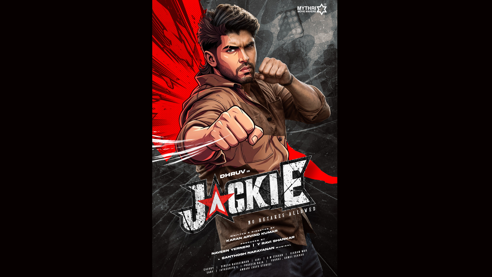 Mythri’s Jackie First Look