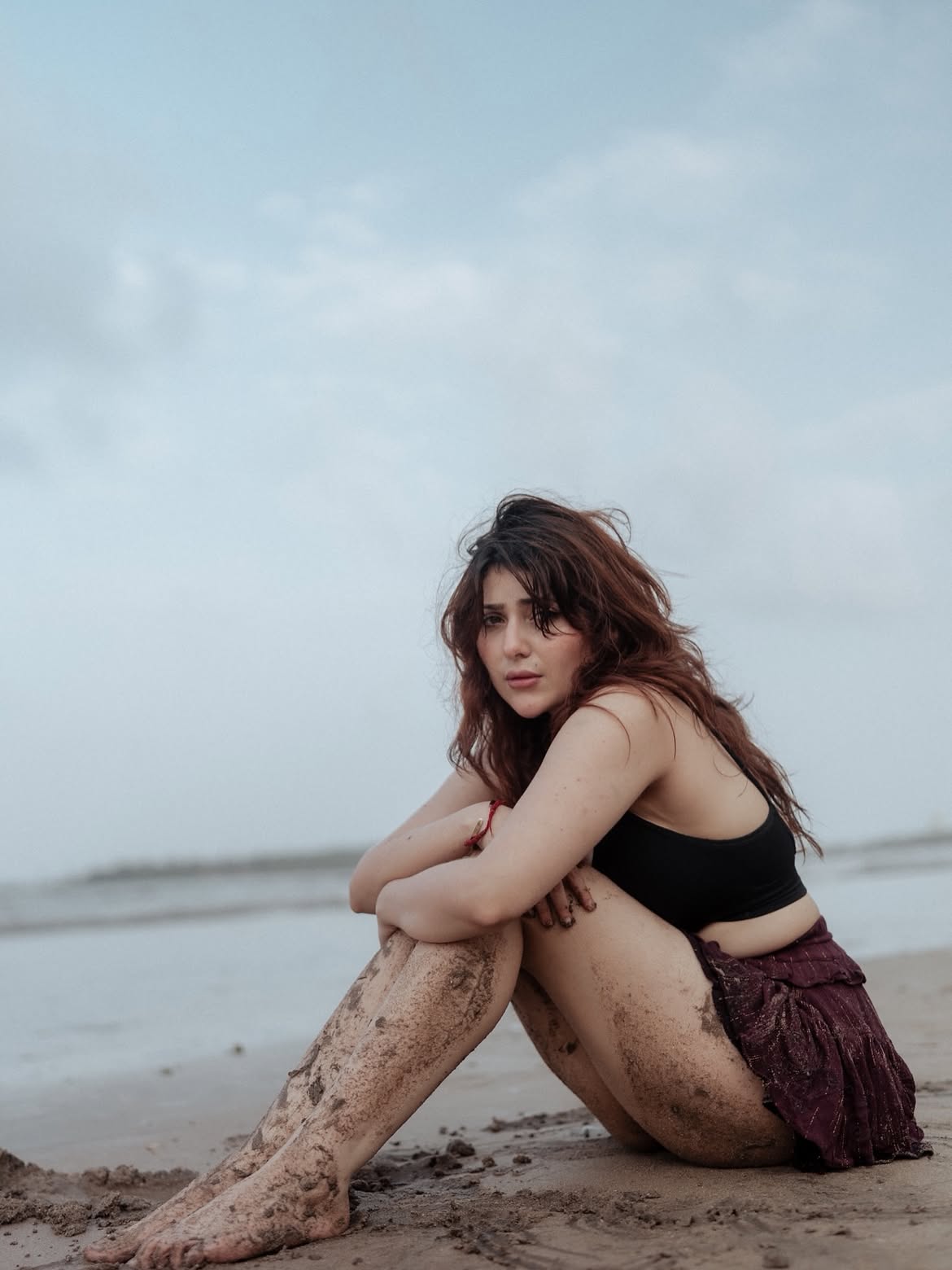 Naazukmadanlochan With Windy Waves, Glam Style