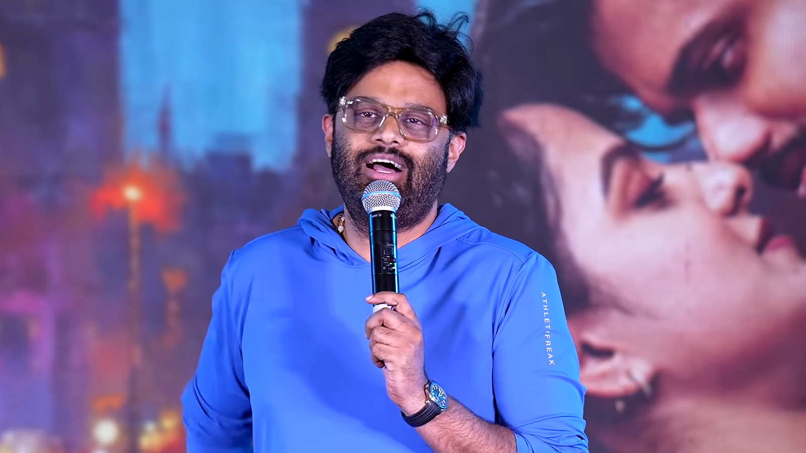 Naga Vamsi addresses the EPIC kissing scene controversy