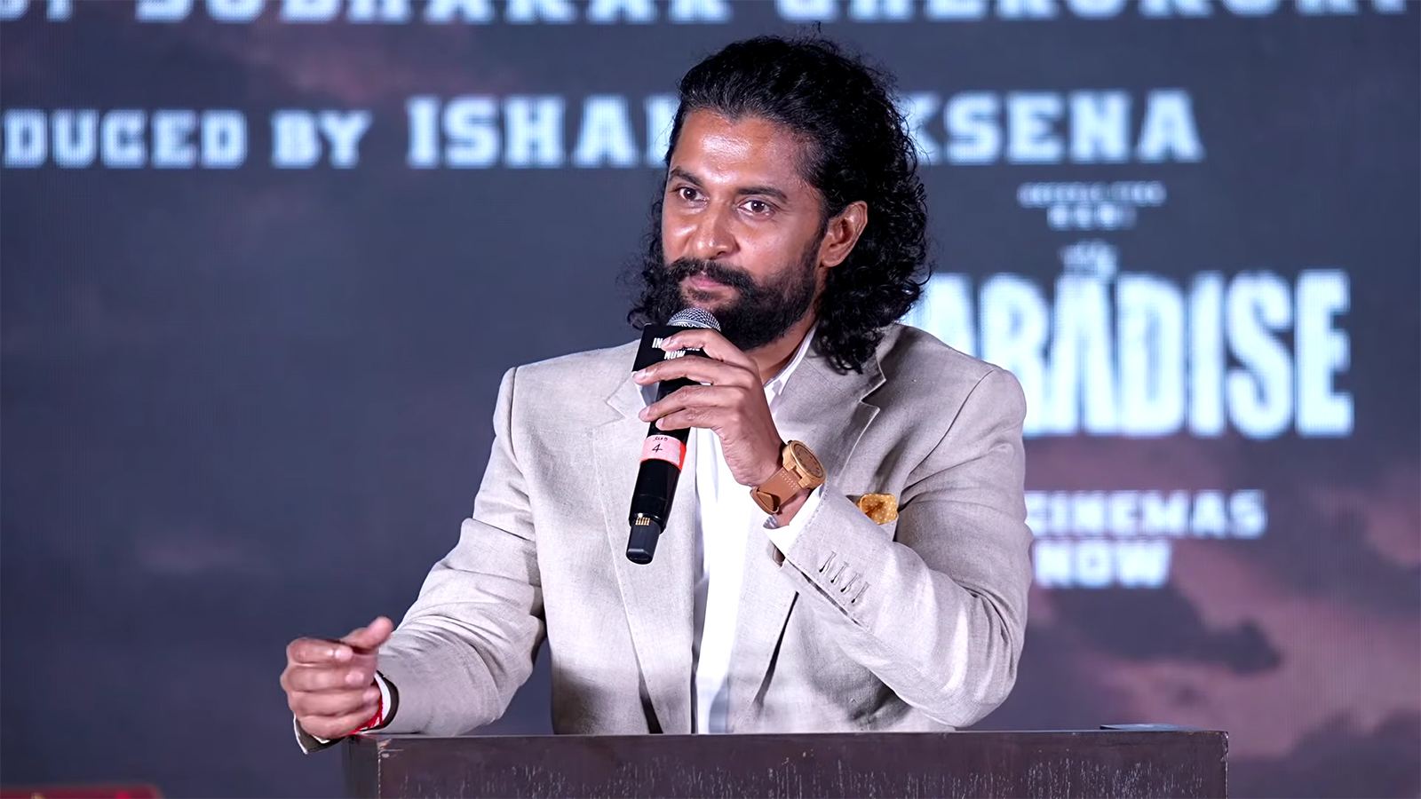 Nani addresses The Paradise film response