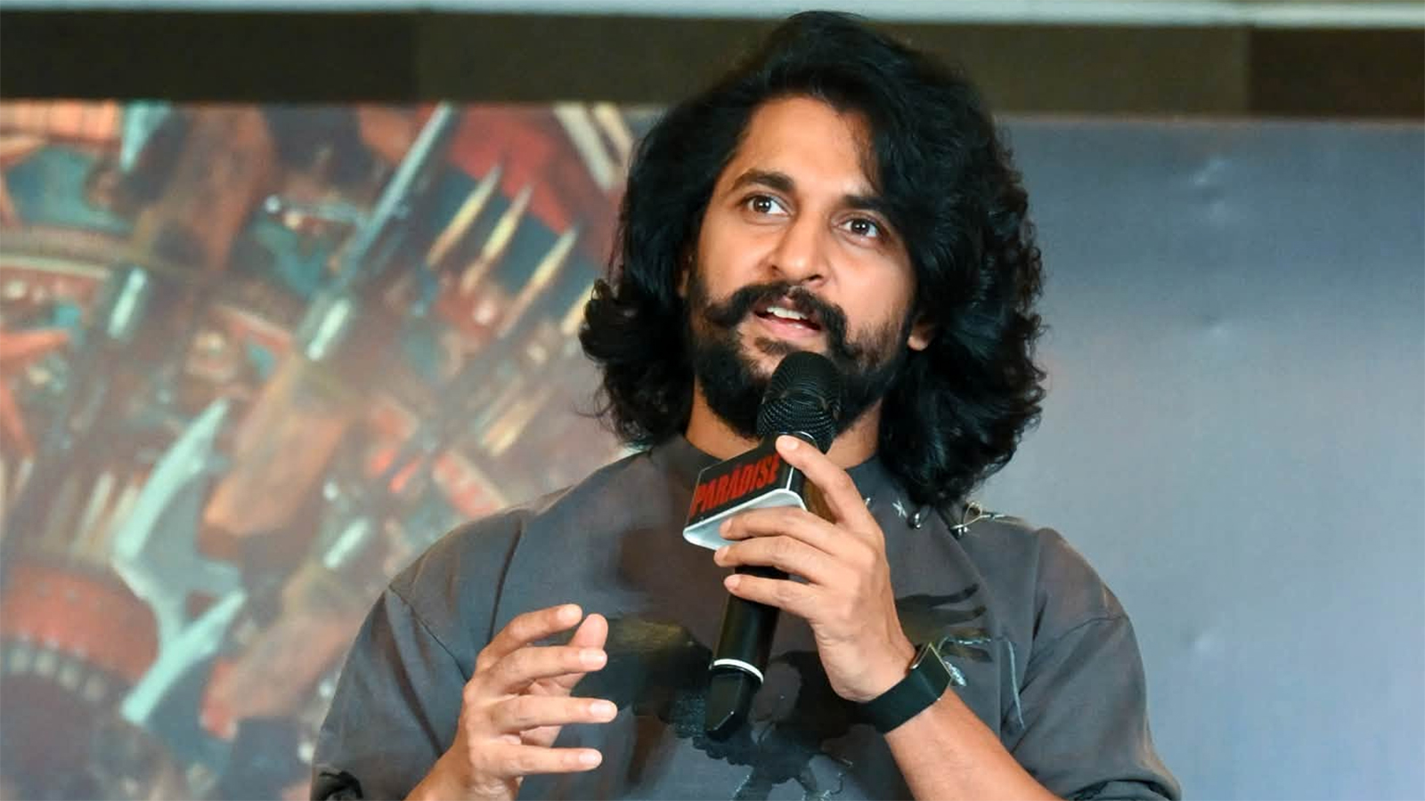 Nani during The Paradise promotions