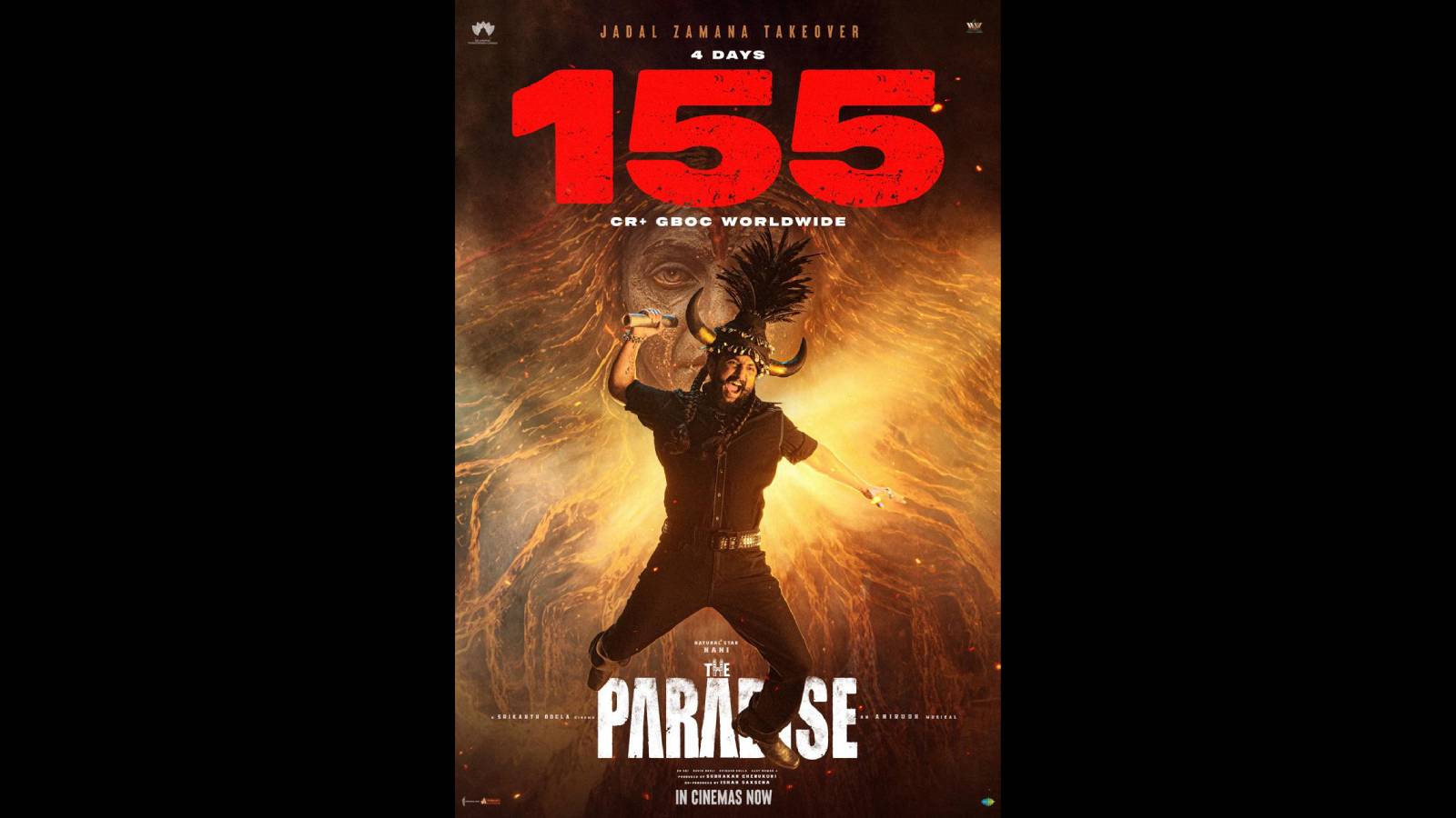 Nani’s The Paradise Reaches Rs. 150 Cr Mark