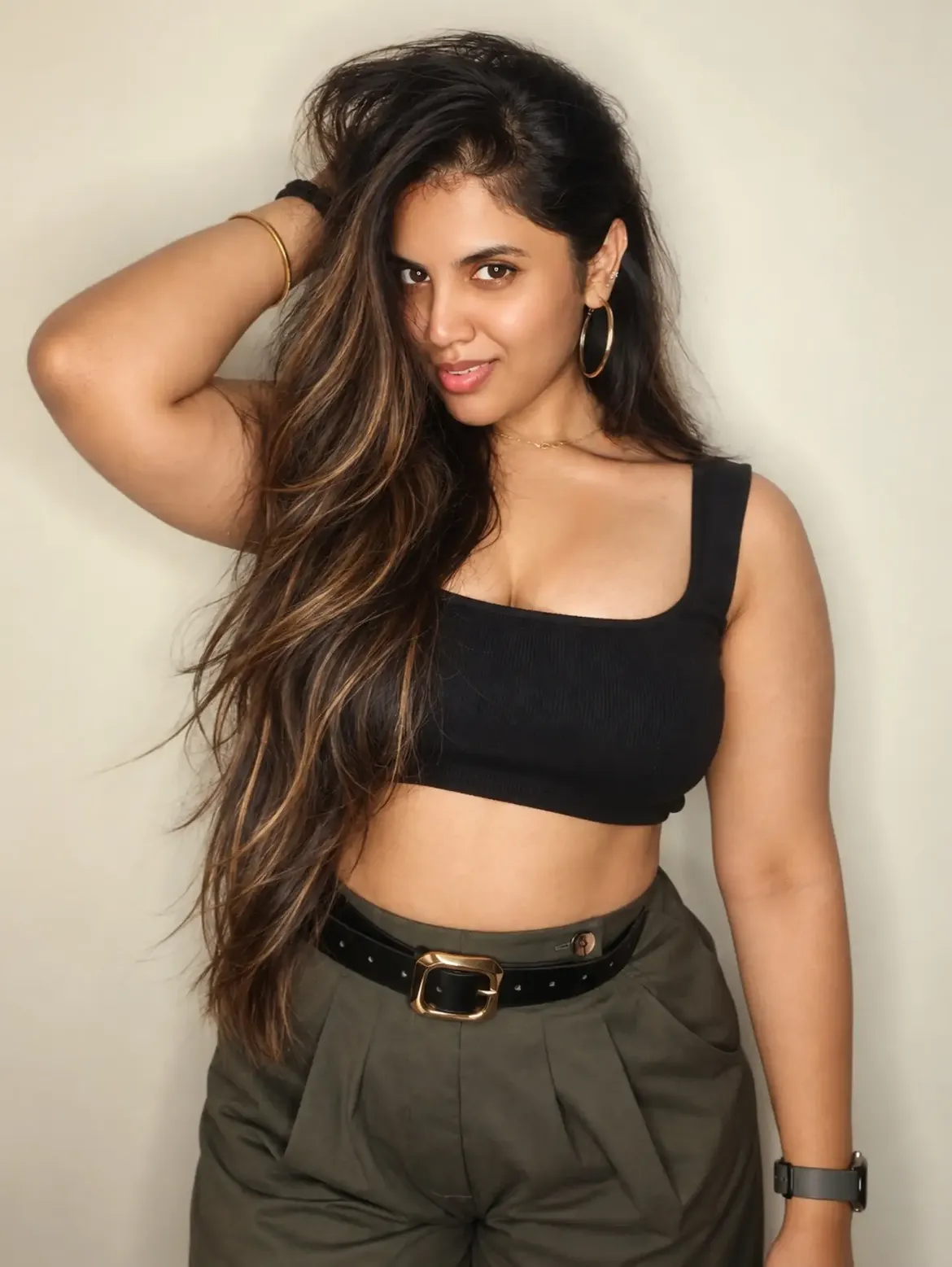 Neela Ramana Shows Off Her Sleek Casual Glam Look