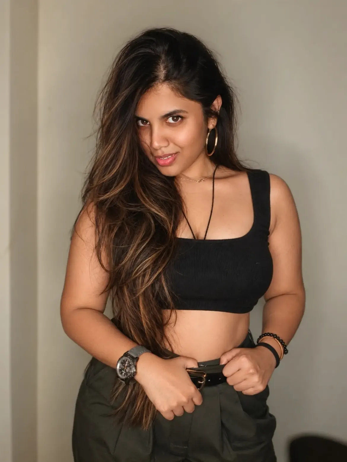 Neela Ramana Strikes A Confident Balcony Pose!!!
