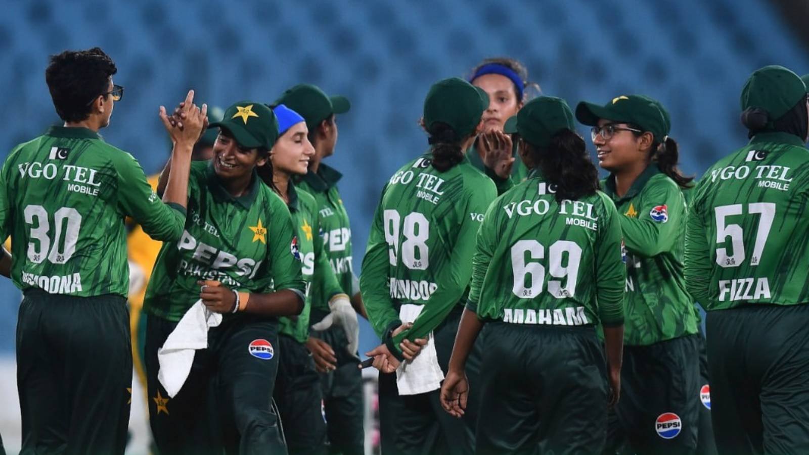 Pakistan Women U19 Cricket Team Training