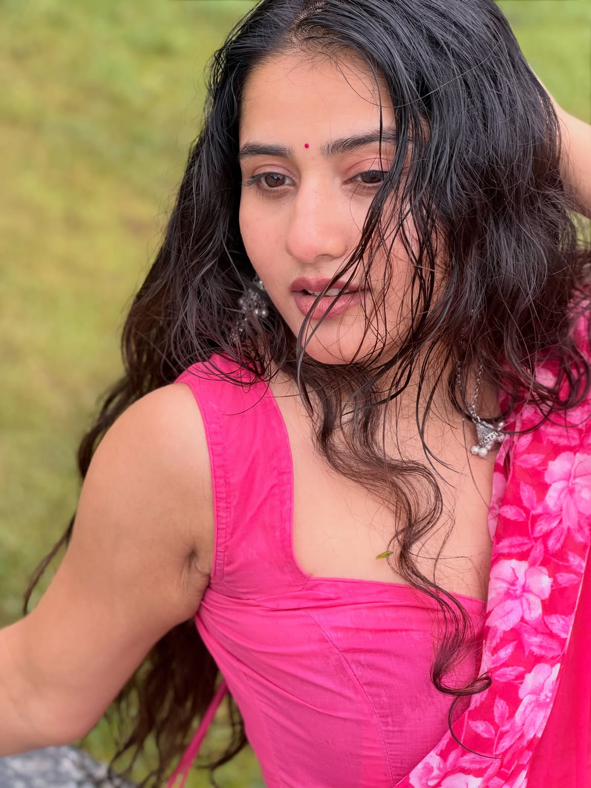 Payal Gupta Flaunting Her Bright Monsoon Bangles