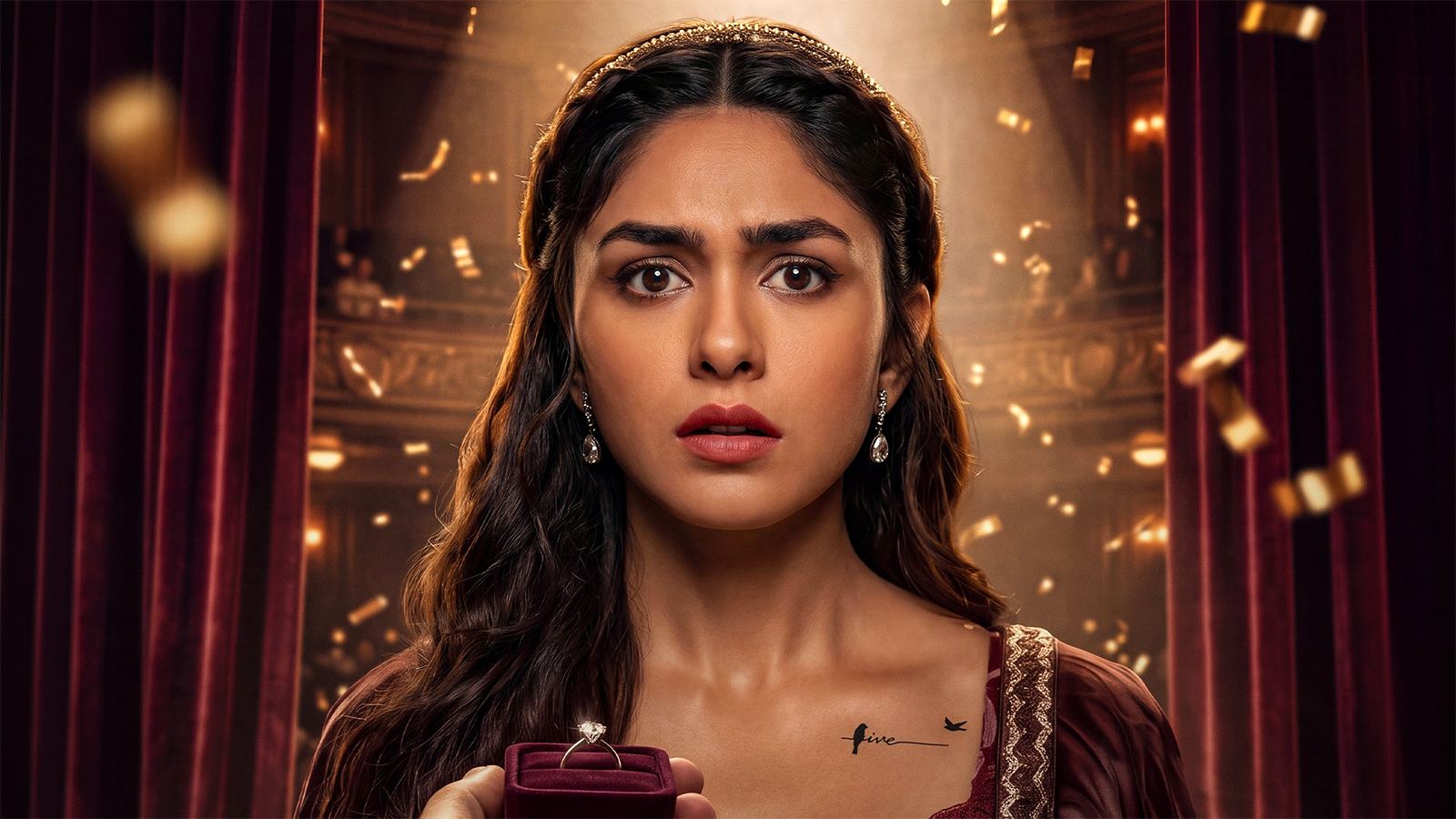 Mrunal in Pooja Meri Jaan trailer