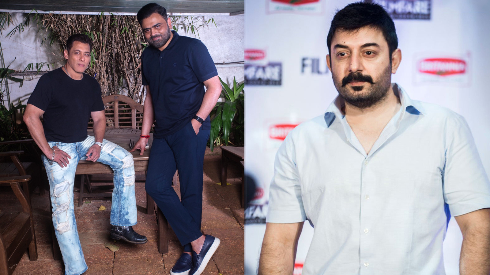 Salman Khan Arvind Swamy in Monster