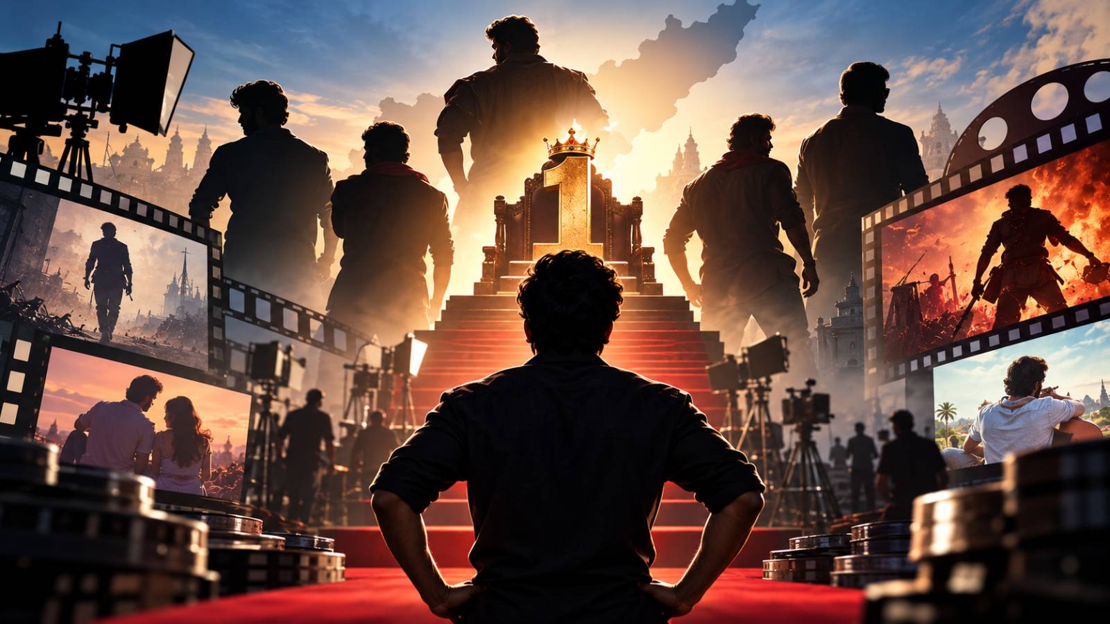 Telugu cinema Tier 1 race and mass heroes