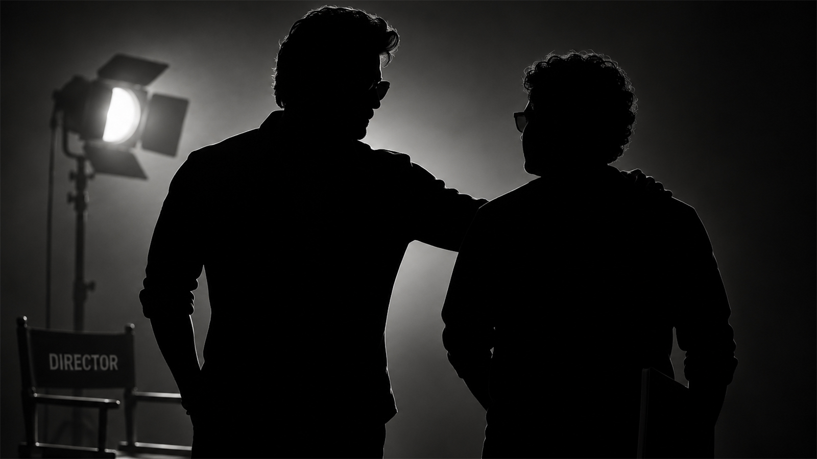 Top star backing a promising director