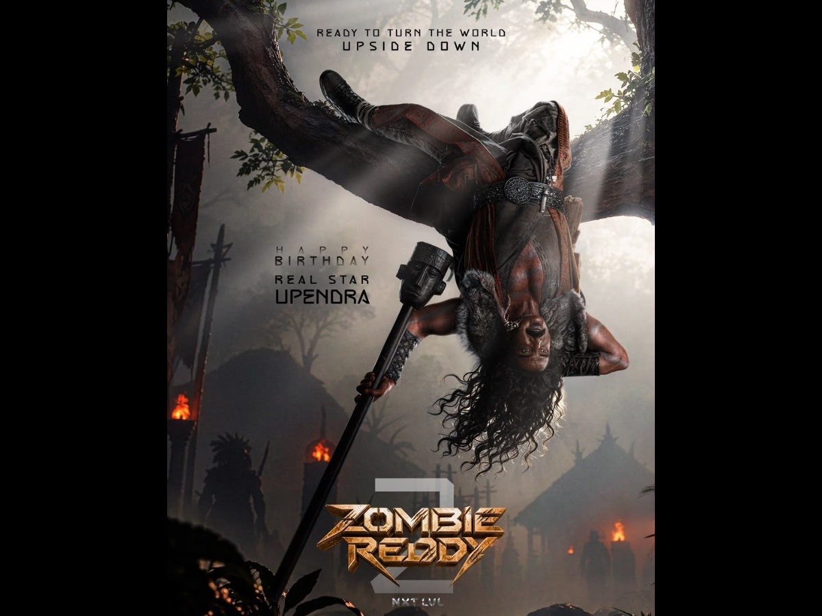 Upendra's first look from Zombie Reddy 2