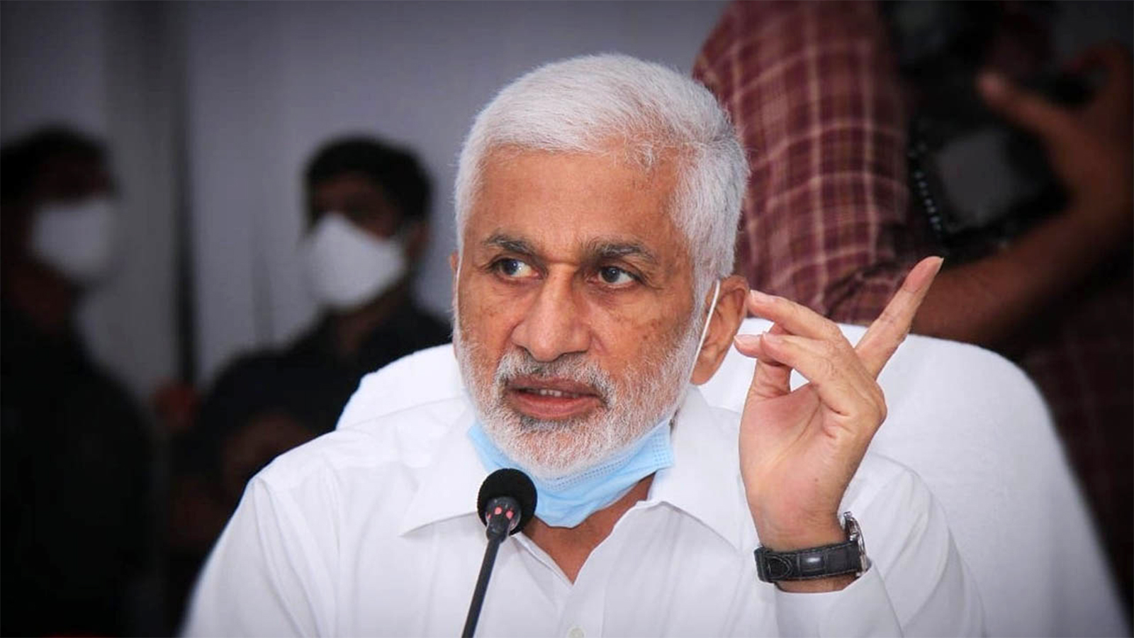 Vijay Sai Reddy raises YSRCP religion claims