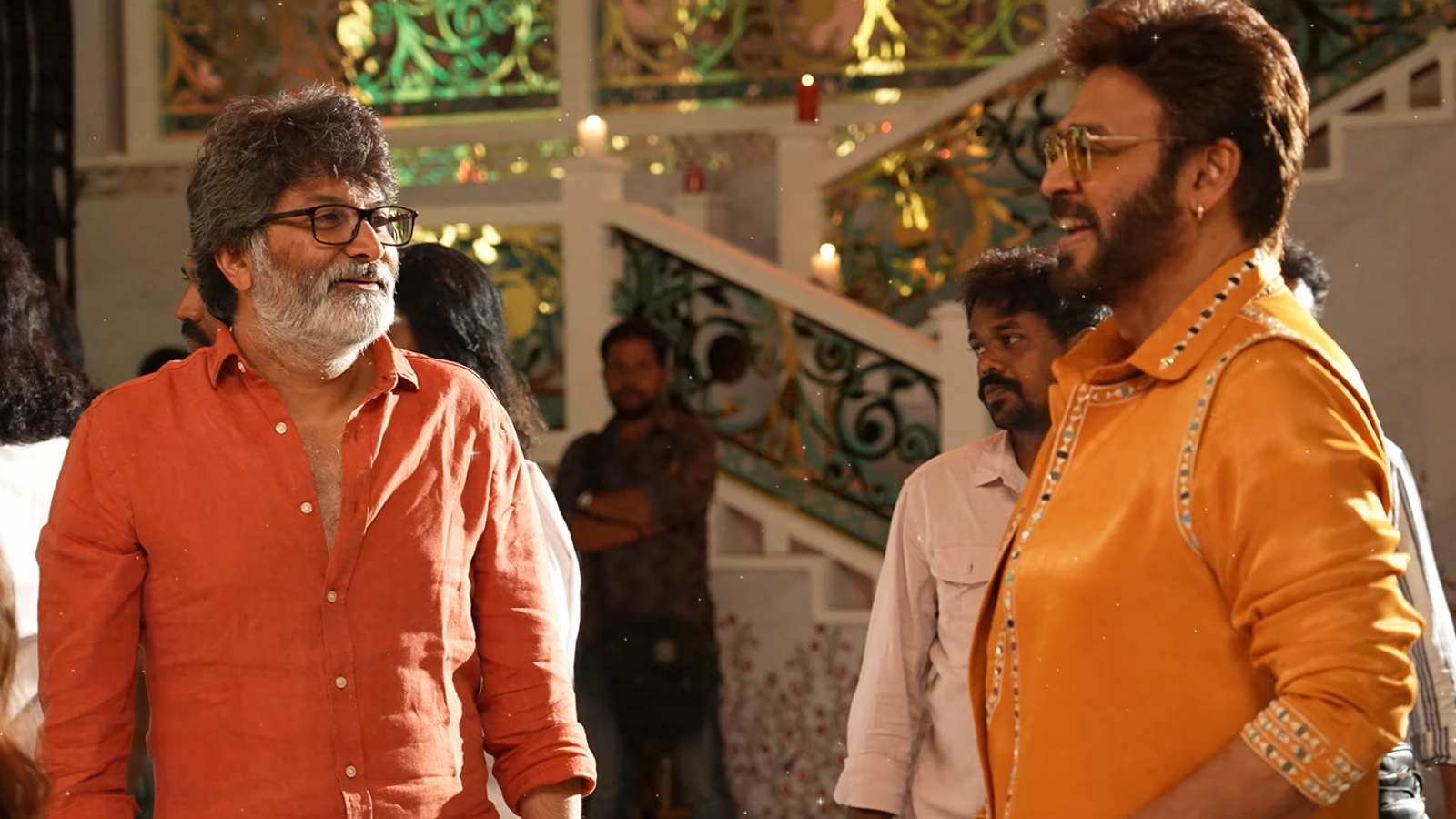 Venkatesh and Trivikram Srinivas' Aadarsha Kutumbam
