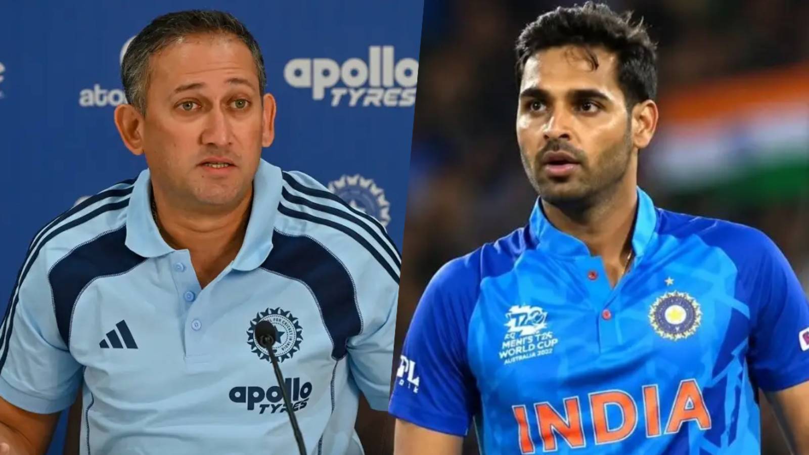 Ajit Agarkar and Bhuvneshwar Kumar