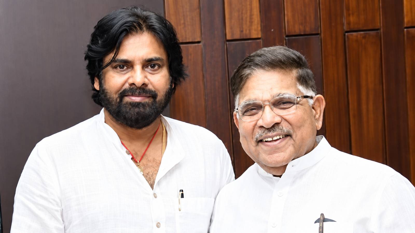 Allu Aravind Pawan Kalyan First Movie Anniversary Wishes