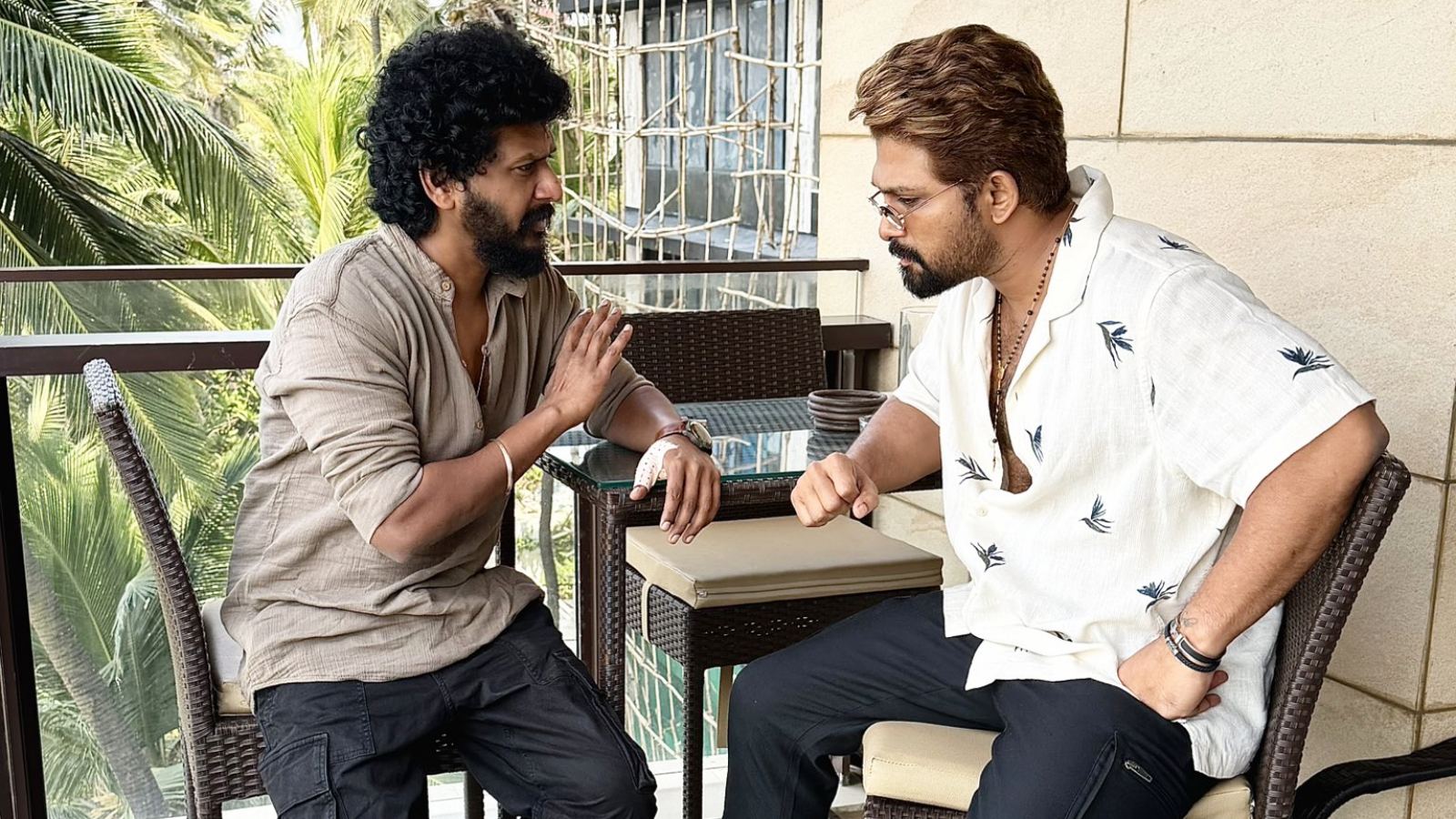 AA23 Lokesh Kanagaraj and Allu Arjun photo