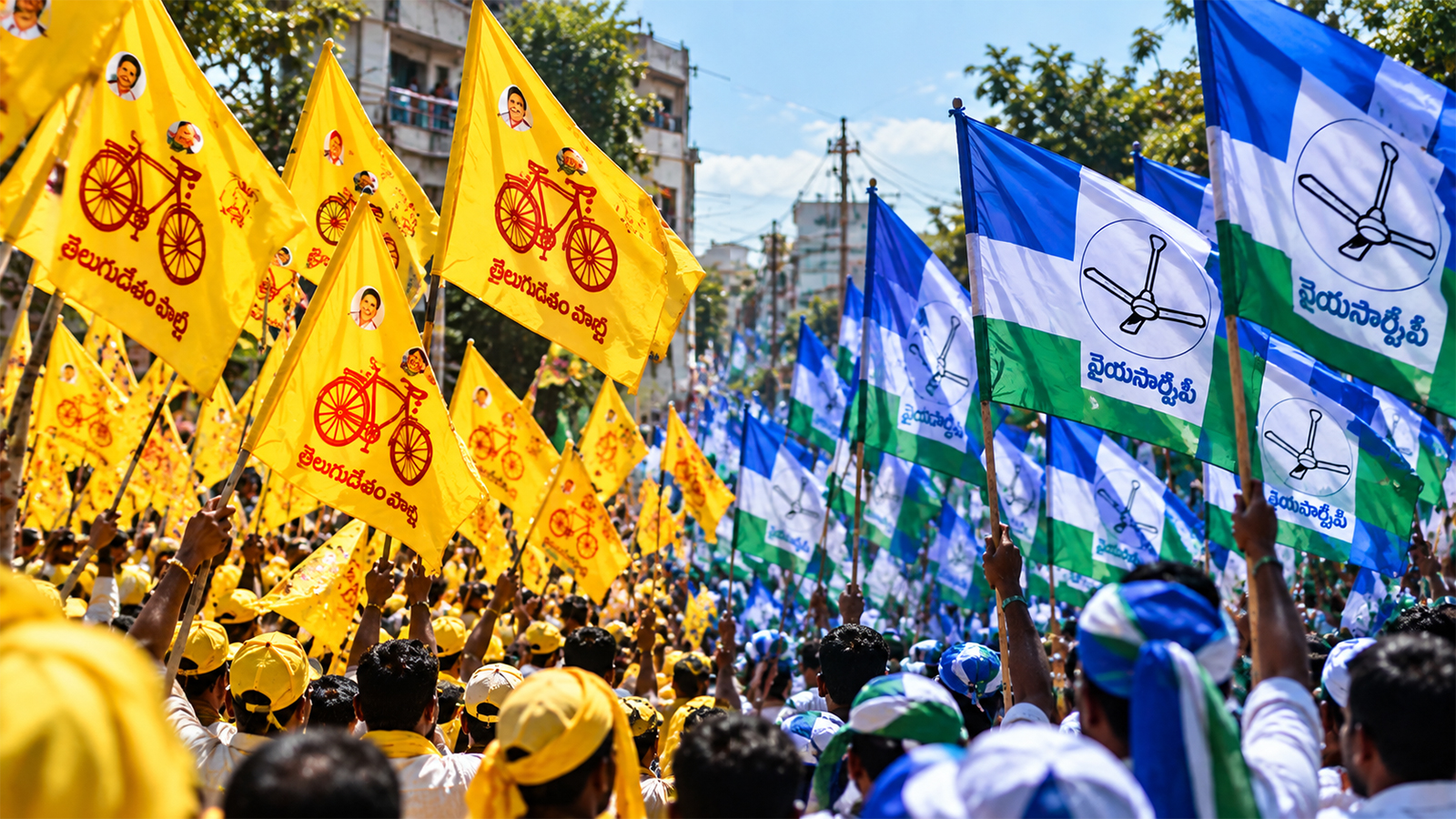 Andhra Pradesh Political Rivalries and Polls