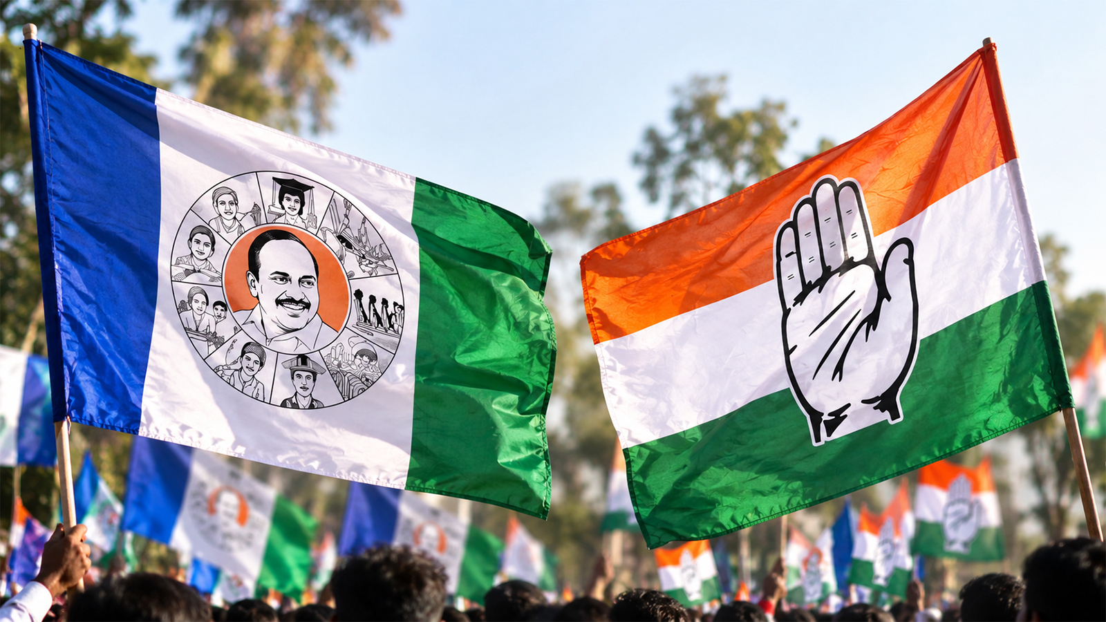 AP Local Polls YSRCP and Congress Politics